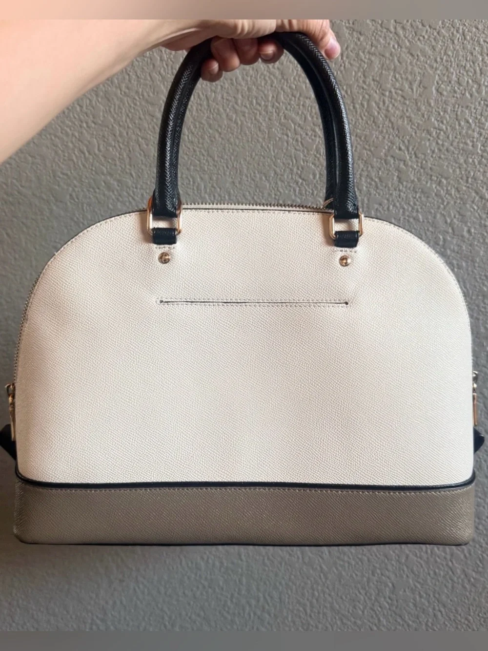 Coach Sierra Mini Satchel leather handbag (F57502) MSRP $425 after market strap